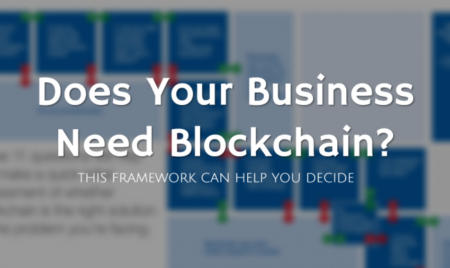 Does your business need Blockchain?
